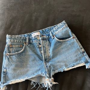 Jean shorts